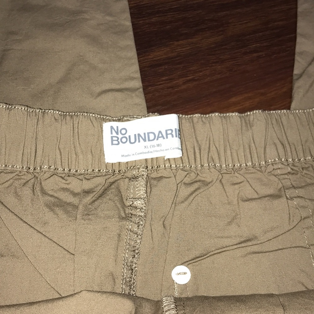 No Boundaries Lightweight Wide Leg Drawstring Pants NWT - Picture 5 of 7